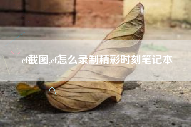 cf截图,cf怎么录制精彩时刻笔记本